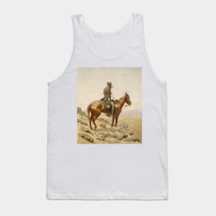 The Lookout by Frederic Remington Tank Top